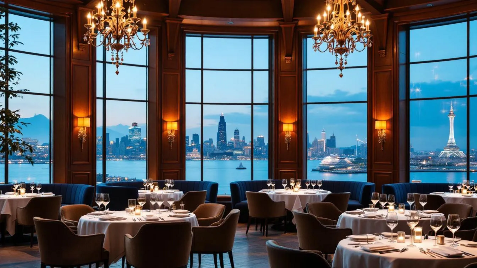 Vibrant Restaurant Interior